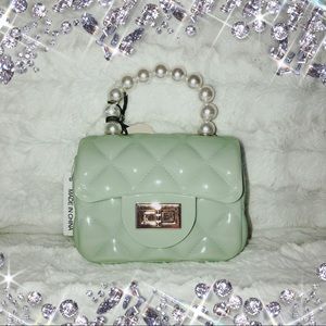 🥂Pearled Mint Mini Crossbody🥂